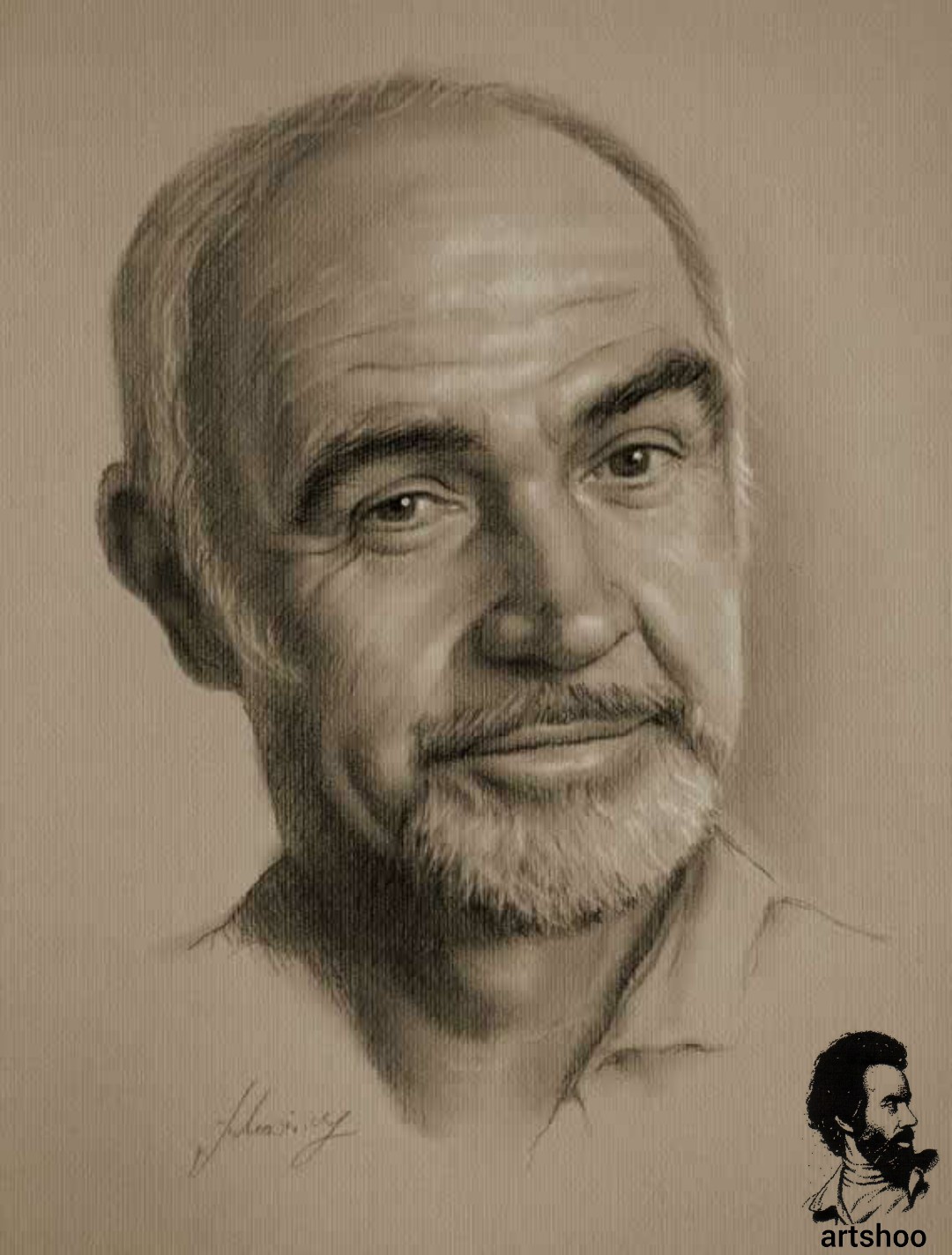 نقاشی سیاه قلم